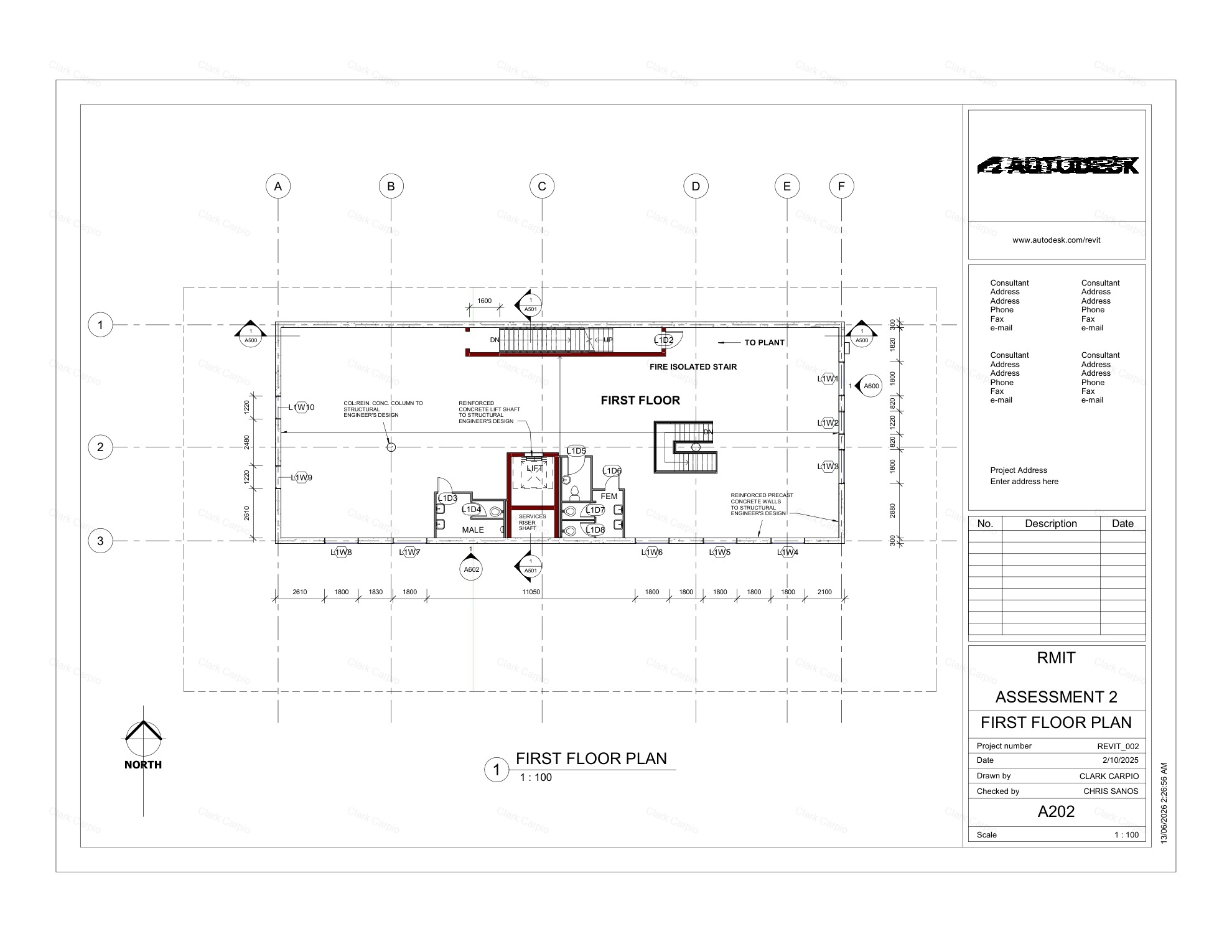 First floor plan